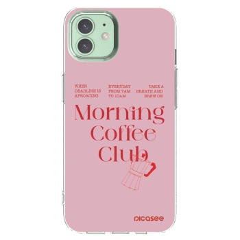Picasee átlátszó szilikon tok az alábbi mobiltelefonokra Apple iPhone 12 Pro - Morning