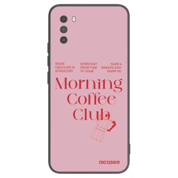 Picasee fekete szilikon tok az alábbi mobiltelefonokra Xiaomi Poco M3 - Morning