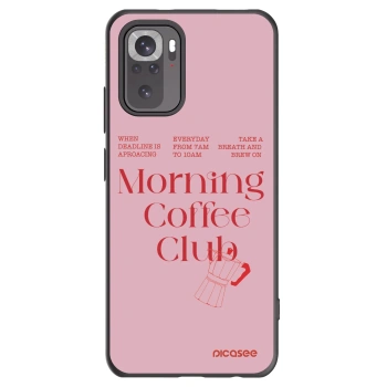 Picasee fekete szilikon tok az alábbi mobiltelefonokra Xiaomi Redmi Note 10 - Morning