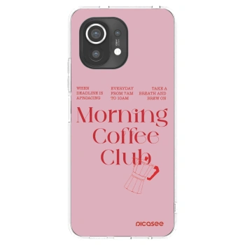 Picasee átlátszó szilikon tok az alábbi mobiltelefonokra Xiaomi Mi 11 - Morning