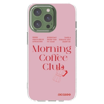 Picasee átlátszó szilikon tok az alábbi mobiltelefonokra Apple iPhone 13 Pro - Morning