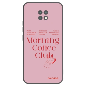 Picasee fekete szilikon tok az alábbi mobiltelefonokra Xiaomi Redmi Note 9T - Morning