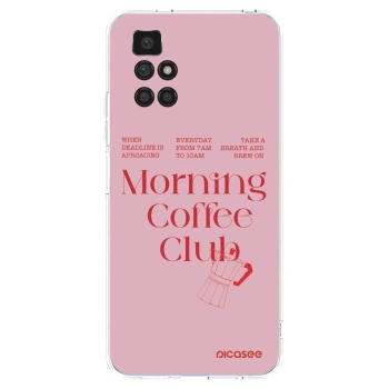 Picasee átlátszó szilikon tok az alábbi mobiltelefonokra Xiaomi Redmi 10 - Morning
