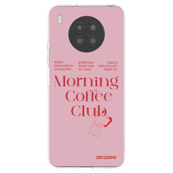 Picasee átlátszó szilikon tok az alábbi mobiltelefonokra Huawei Nova 8i - Morning