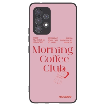 Picasee fekete szilikon tok az alábbi mobiltelefonokra Samsung Galaxy A53 5G A536 - Morning