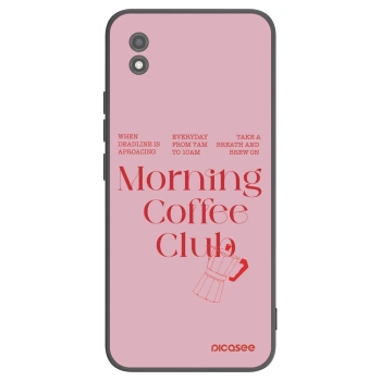 Picasee fekete szilikon tok az alábbi mobiltelefonokra Realme C11 (2021) - Morning