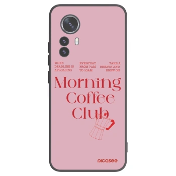 Picasee fekete szilikon tok az alábbi mobiltelefonokra Xiaomi 12 Pro - Morning