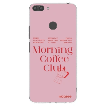 Picasee átlátszó szilikon tok az alábbi mobiltelefonokra Huawei P Smart - Morning