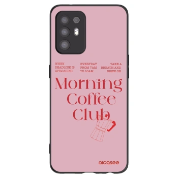 Picasee fekete szilikon tok az alábbi mobiltelefonokra OPPO A94 5G - Morning