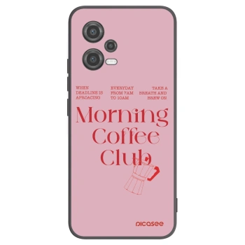 Picasee fekete szilikon tok az alábbi mobiltelefonokra Xiaomi Poco X5 - Morning