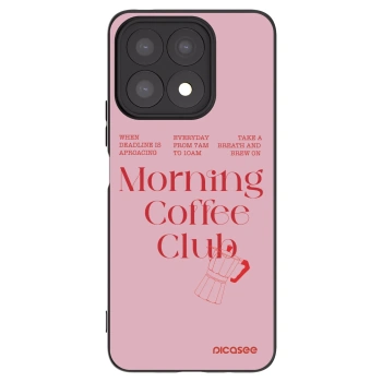 Picasee fekete szilikon tok az alábbi mobiltelefonokra Honor X8a - Morning