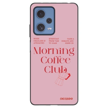 Picasee fekete szilikon tok az alábbi mobiltelefonokra Xiaomi Redmi Note 12 Pro 5G - Morning