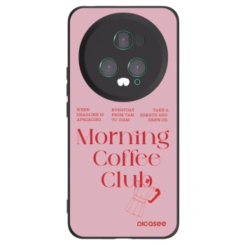 Picasee fekete szilikon tok az alábbi mobiltelefonokra Honor Magic5 Pro - Morning