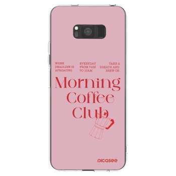 Picasee átlátszó szilikon tok az alábbi mobiltelefonokra Samsung Galaxy S8 G950F - Morning