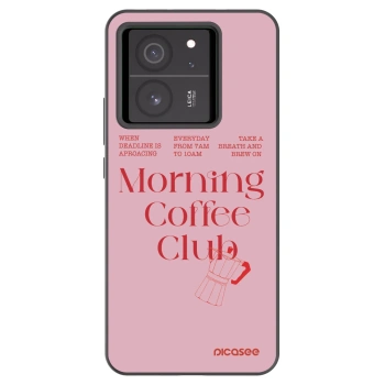 Picasee fekete szilikon tok az alábbi mobiltelefonokra Xiaomi 13T Pro - Morning