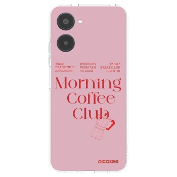 Picasee átlátszó szilikon tok az alábbi mobiltelefonokra Realme 10 4G - Morning