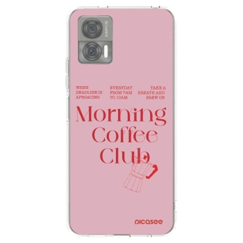 Picasee átlátszó szilikon tok az alábbi mobiltelefonokra Motorola Edge 30 Neo - Morning