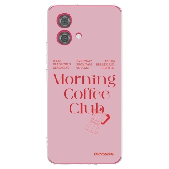 Picasee átlátszó szilikon tok az alábbi mobiltelefonokra Motorola Moto G84 5G - Morning