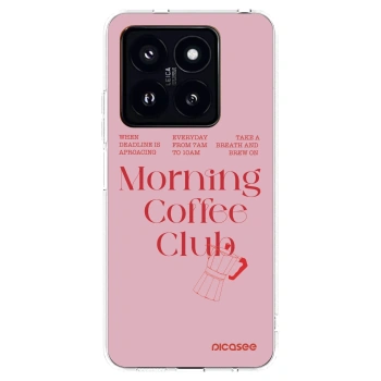 Picasee átlátszó szilikon tok az alábbi mobiltelefonokra Xiaomi 14 Pro - Morning