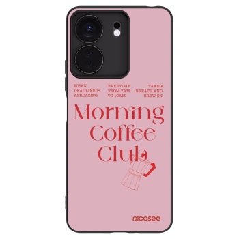 Picasee fekete szilikon tok az alábbi mobiltelefonokra Xiaomi Redmi 13C 4G - Morning