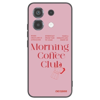 Picasee fekete szilikon tok az alábbi mobiltelefonokra Xiaomi Poco X6 - Morning
