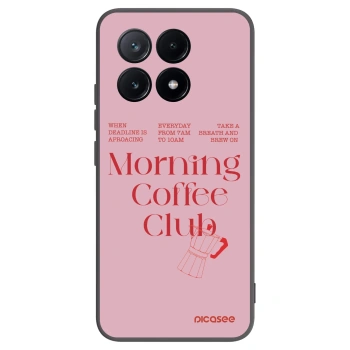 Picasee fekete szilikon tok az alábbi mobiltelefonokra Xiaomi Poco X6 Pro - Morning