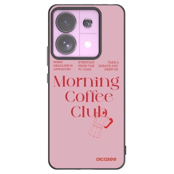 Picasee fekete szilikon tok az alábbi mobiltelefonokra Xiaomi Redmi Note 13 Pro 5G - Morning