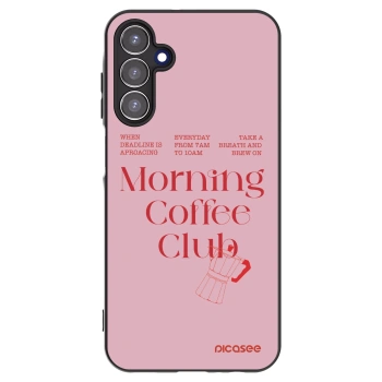 Picasee fekete szilikon tok az alábbi mobiltelefonokra Samsung Galaxy A15 A156B 5G - Morning