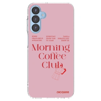 Picasee átlátszó szilikon tok az alábbi mobiltelefonokra Samsung Galaxy A15 A156B 5G - Morning