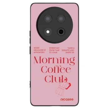 Picasee fekete szilikon tok az alábbi mobiltelefonokra Honor Magic7 Lite 5G - Morning
