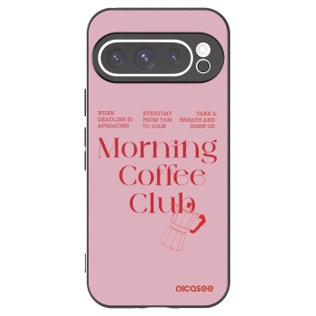 Picasee fekete szilikon tok az alábbi mobiltelefonokra Google Pixel 9 Pro - Morning
