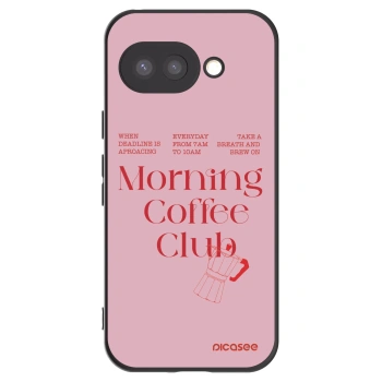 Picasee fekete szilikon tok az alábbi mobiltelefonokra Google Pixel 9a - Morning