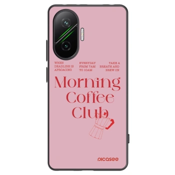Picasee fekete szilikon tok az alábbi mobiltelefonokra Xiaomi Poco F7 Pro 5G - Morning