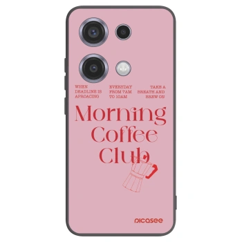 Picasee fekete szilikon tok az alábbi mobiltelefonokra Xiaomi Redmi Note 14S - Morning