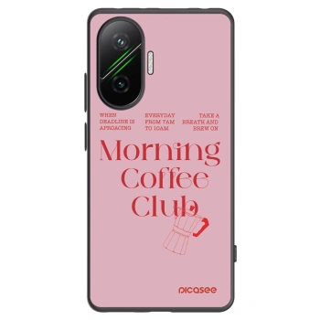 Picasee fekete szilikon tok az alábbi mobiltelefonokra Xiaomi Poco F7 5G - Morning