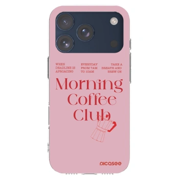 Picasee átlátszó szilikon tok az alábbi mobiltelefonokra Apple iPhone 17 Pro - Morning
