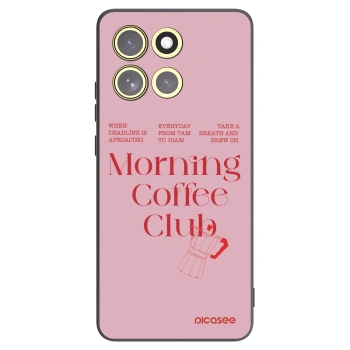Picasee fekete szilikon tok az alábbi mobiltelefonokra Motorola Moto G86 5G - Morning