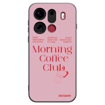 Picasee fekete szilikon tok az alábbi mobiltelefonokra OPPO Find X9 Pro - Morning