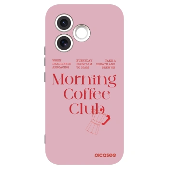 Picasee fekete szilikon tok az alábbi mobiltelefonokra Honor 600 Lite - Morning