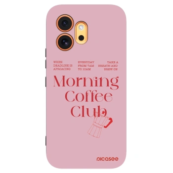 Picasee fekete szilikon tok az alábbi mobiltelefonokra Honor 600 - Morning