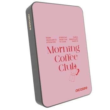 Picasee Powerbank MagSafe 10 000 mAh Szürke - Morning