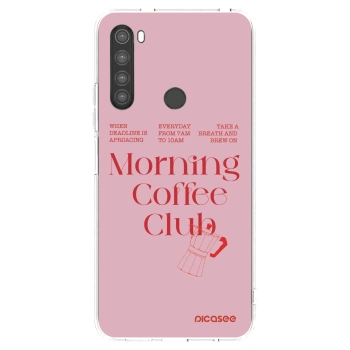 Picasee átlátszó szilikon tok az alábbi mobiltelefonokra Xiaomi Redmi Note 8 - Morning