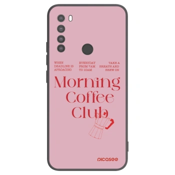 Picasee fekete szilikon tok az alábbi mobiltelefonokra Xiaomi Redmi Note 8 - Morning