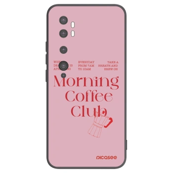 Picasee fekete szilikon tok az alábbi mobiltelefonokra Xiaomi Mi Note 10 (Pro) - Morning