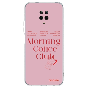 Picasee átlátszó szilikon tok az alábbi mobiltelefonokra Xiaomi Redmi Note 9 Pro - Morning