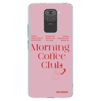 Picasee fekete szilikon tok az alábbi mobiltelefonokra Xiaomi Redmi Note 9 - Morning