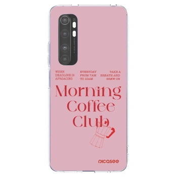Picasee átlátszó szilikon tok az alábbi mobiltelefonokra Xiaomi Mi Note 10 Lite - Morning