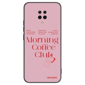 Picasee fekete szilikon tok az alábbi mobiltelefonokra Xiaomi Redmi Note 9S - Morning