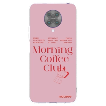 Picasee átlátszó szilikon tok az alábbi mobiltelefonokra Xiaomi Poco F2 Pro - Morning