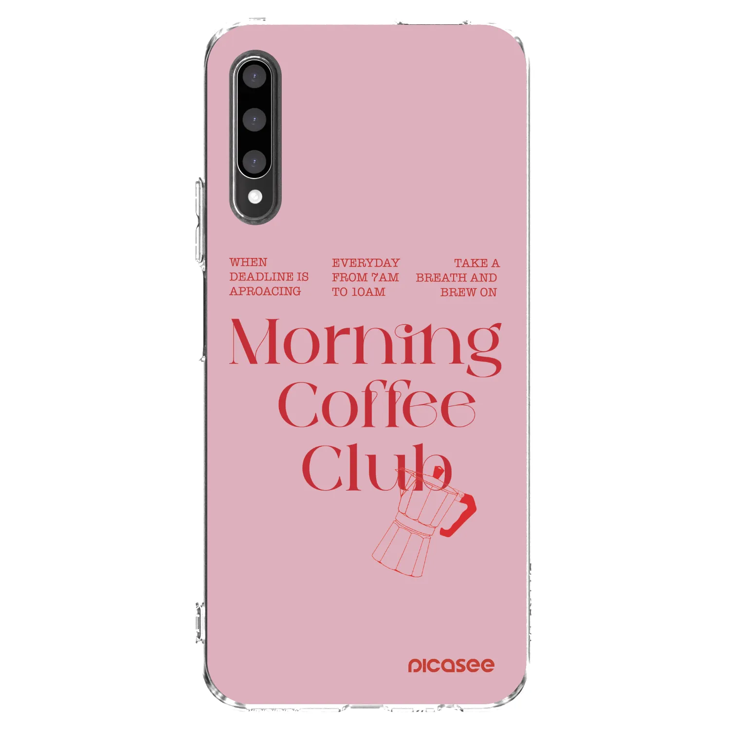 Picasee átlátszó szilikon tok az alábbi mobiltelefonokra Honor 9X Pro - Morning